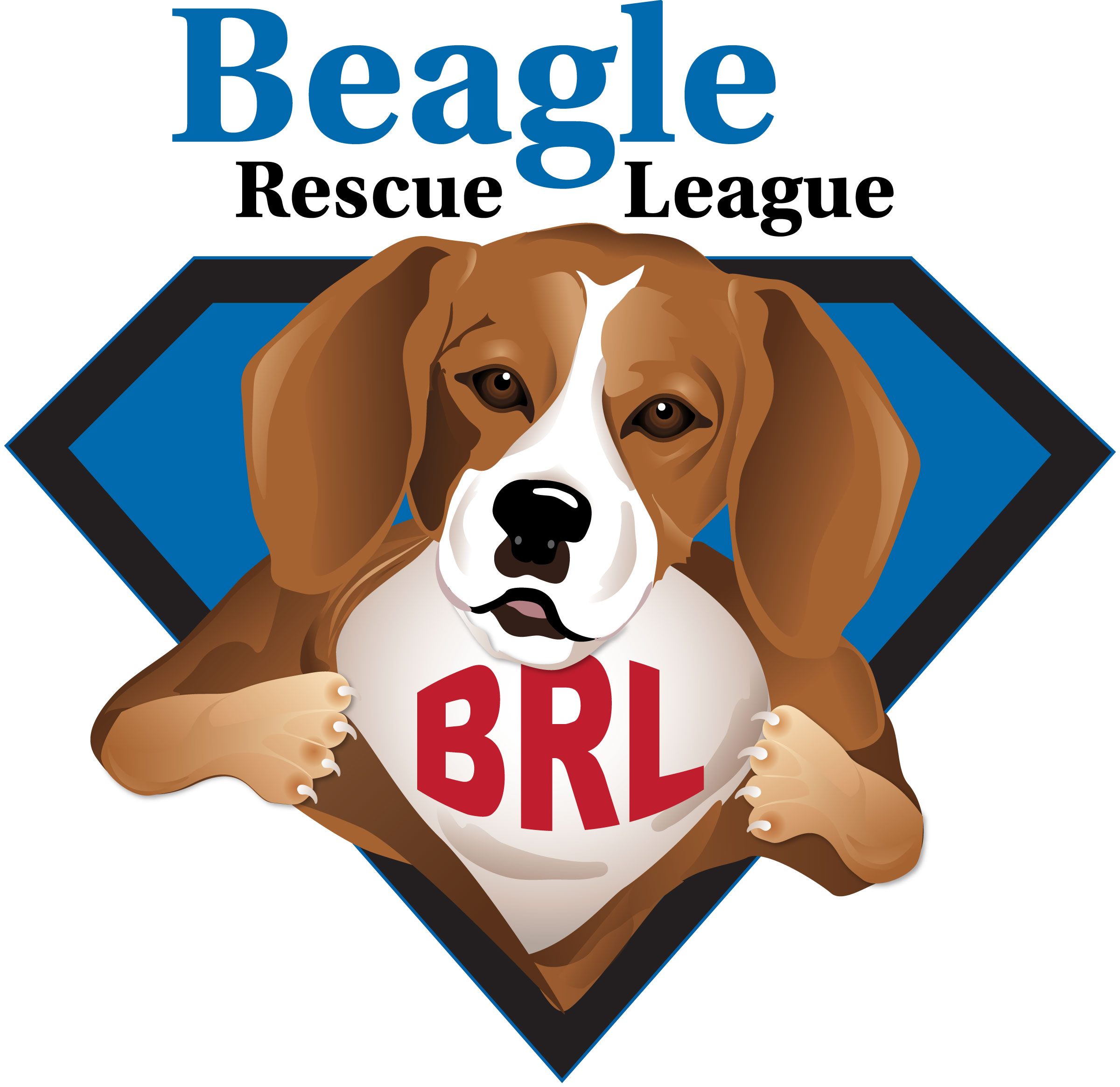 Beagle Rescue League logo
